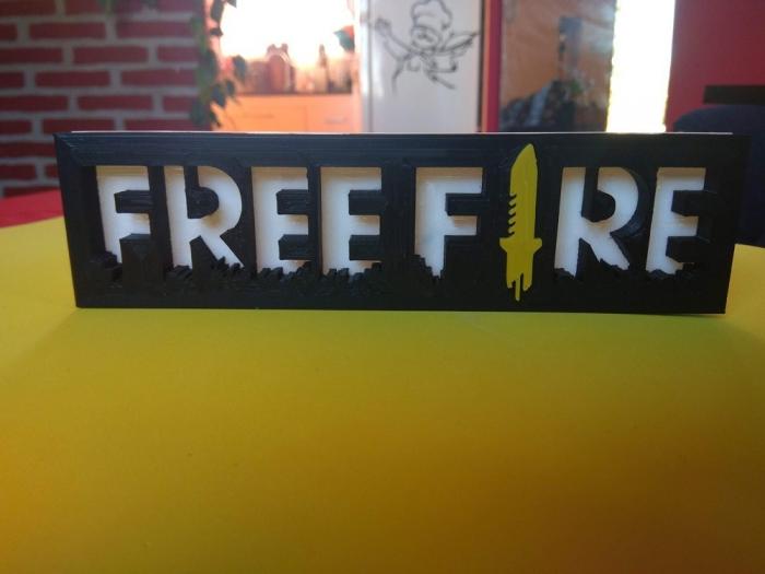 Cartel De Free FireDecorativa