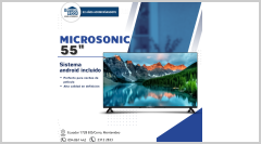 TV LED MICROSONIC - SISTEMA ANDROID 55'