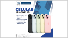 CELULAR IPHONE 15 I 128GB